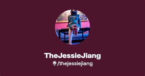 thejessiejiang|thejessiejiang linktree.